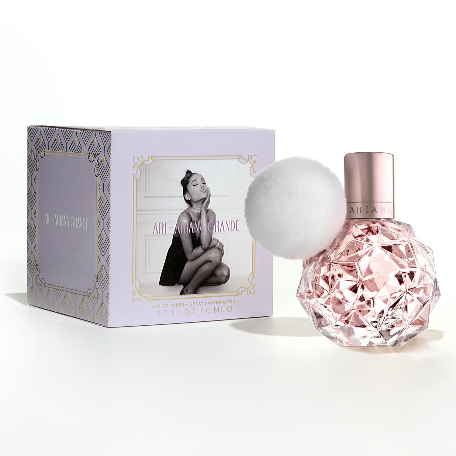 Ari by Ariana Grande perfume bottle and packaging